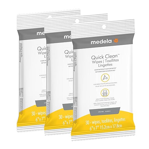 Medela pump quick clean wipes