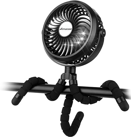 a small black fan