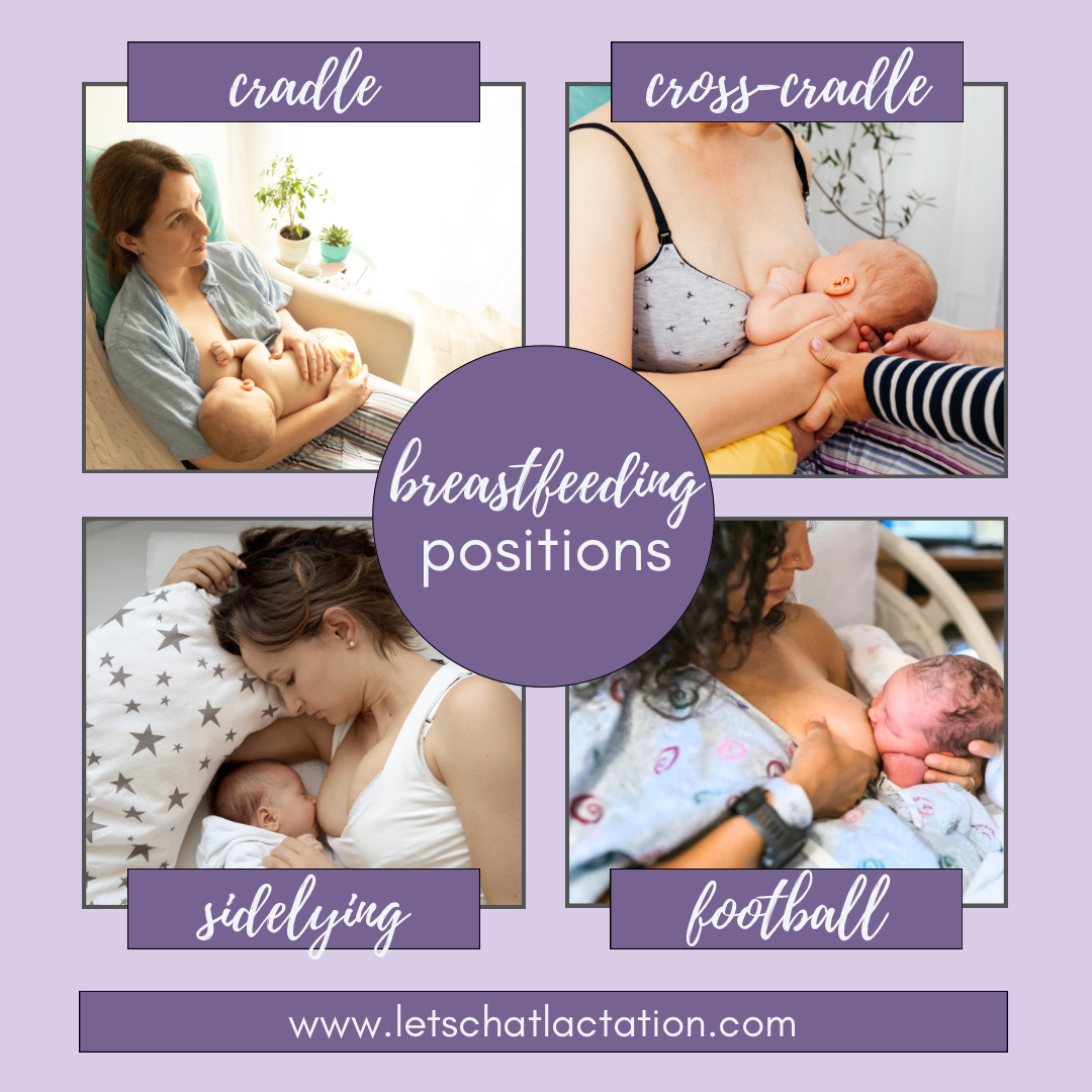 Breastfeeding positions